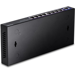 TRENDnet TEG-S591 9-Port Unmanaged Multi-Gig Ethernet Switch, 2.5G and 10G, wall mountable